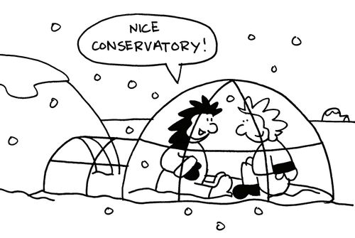 Nice conservatory!