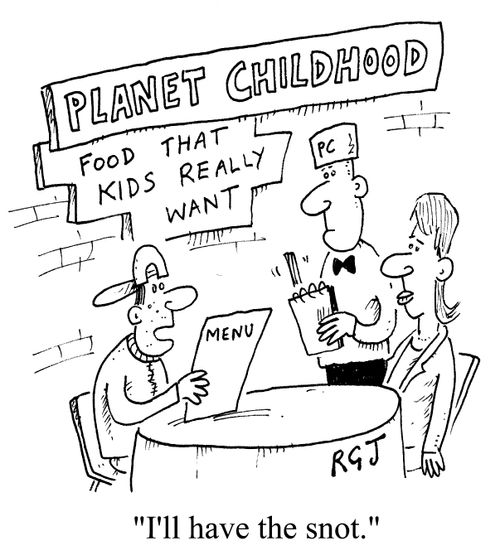 Planet Childhood: Food that kids really want I'll have the snot.