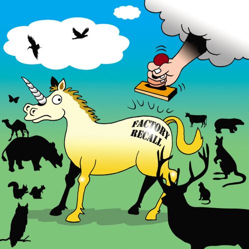 Factory Recall Unicorn.