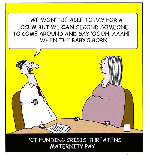 PCT funding crisis threatens maternity pay 