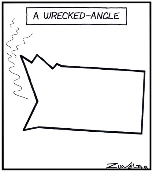A Wrecked-angle.