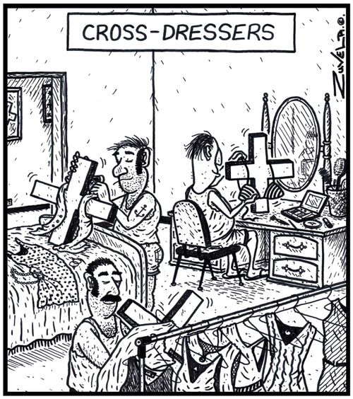 Cross-Dressers.