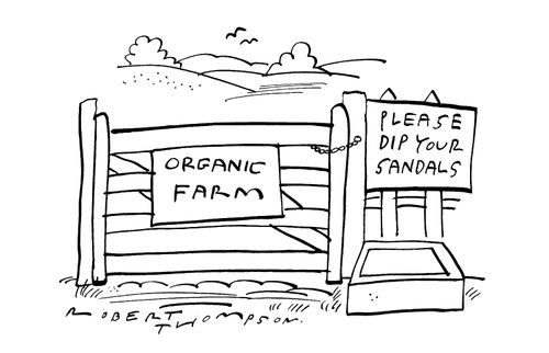 Organic Farm - Please Dip Your Sandals