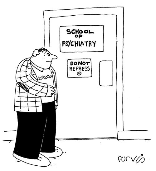 School of Psychiatry: Do not repress
