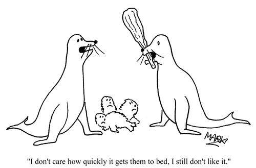 "I don't care how quickly it gets them to bed, I still don't like it."