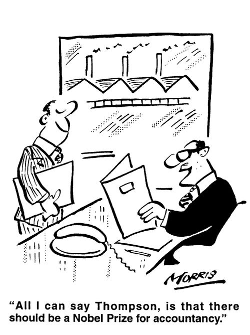 "...Thompson...there should be a Nobel Prize for accountancy."