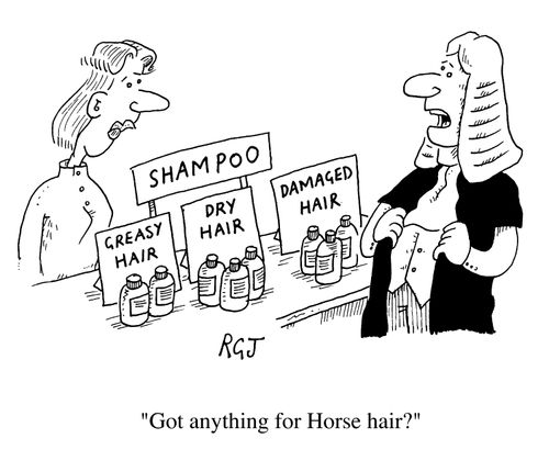 Got anything for horse hair?