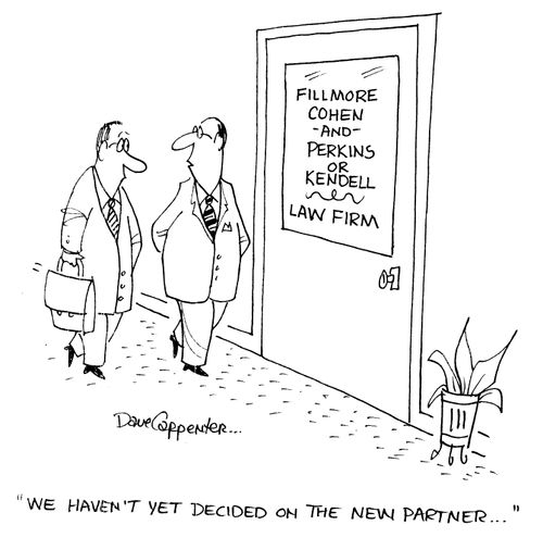 'We haven't yet decided on the new partner...'
