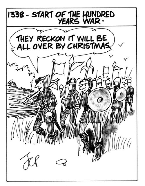 1338 - Start of the hundred years war