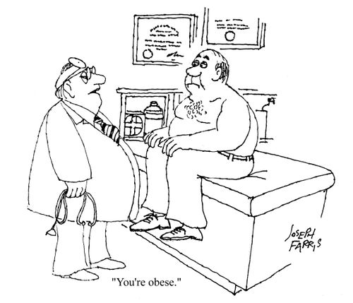 'You're obese.'
