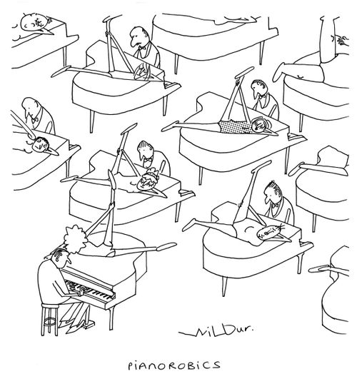 Pianorobics.