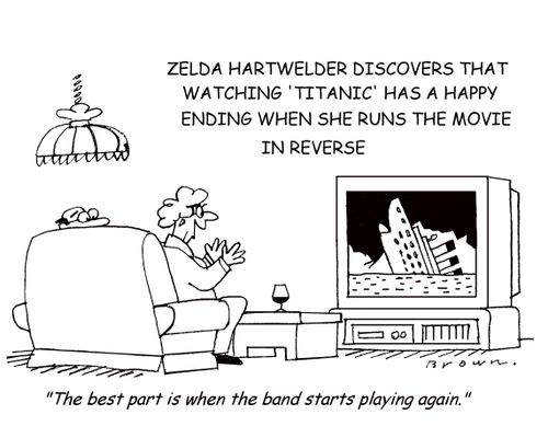 'The best part is when the band starts playing again.'