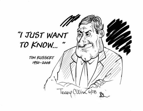 Tim Russert.