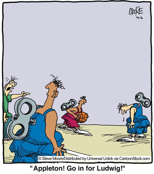 'Appleton! Go in for Ludwig!'