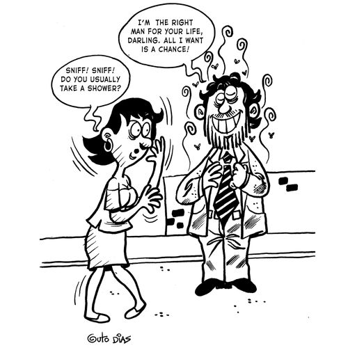 Smelly date.