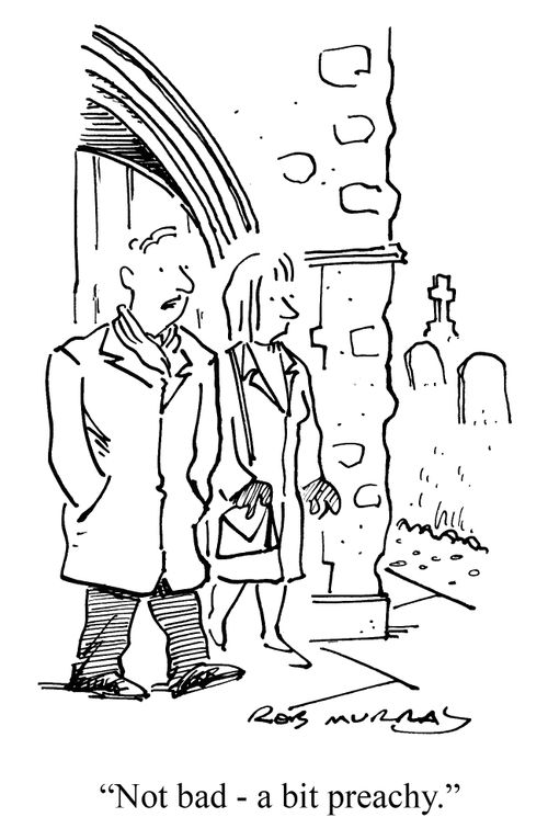 'Not bad - a bit preachy.'