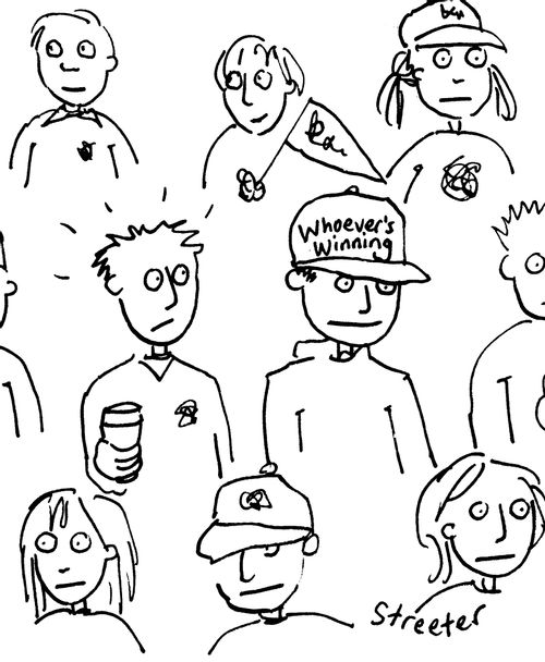 Sports Fan - Whoever's Winning