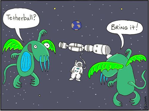 Astronaut Tetherball
