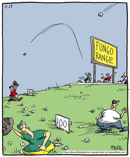 Fungo range.