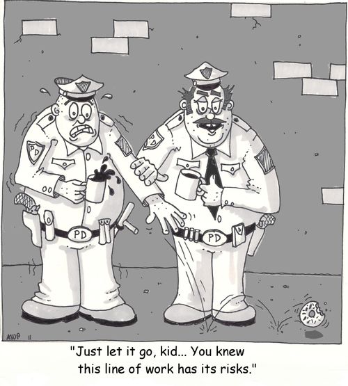 'Just let it go, kid... You knew this line of work has its risks.'