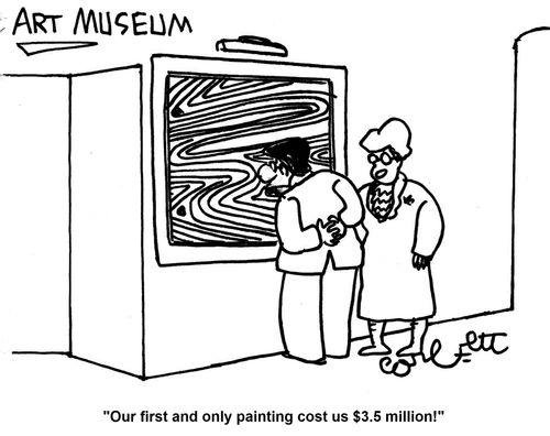 'Our first and only painting cost us $3.5 million!'