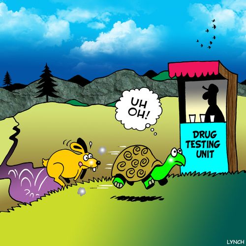 Drug Testing Unit: 'Uh Oh!'