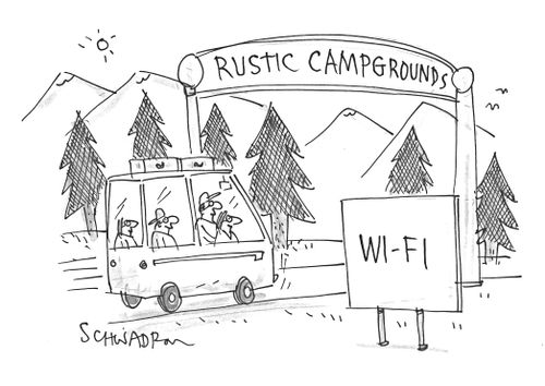 Rustic Campgrounds.