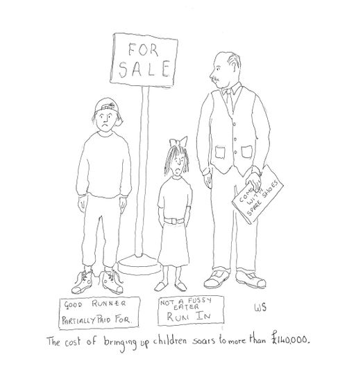 The cost of bringing up children soars to more than £140,000.