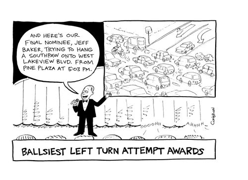 Ballsiest Left Turn Attempt Awards.