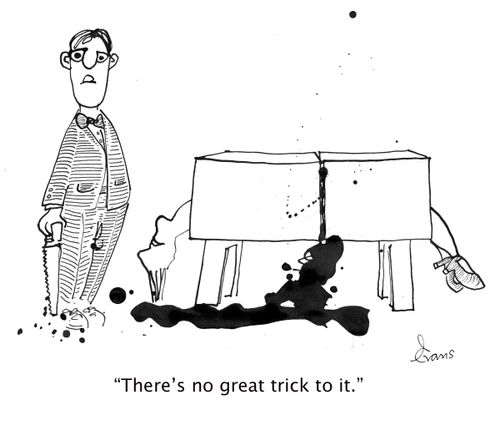 'There's no great trick to it.'