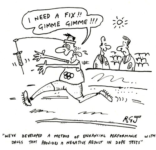 'We've developed a method of enhancing performance with drugs that provides a negative result in dope tests.'