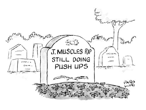 J Muscles RIP. Still doing push-ups.