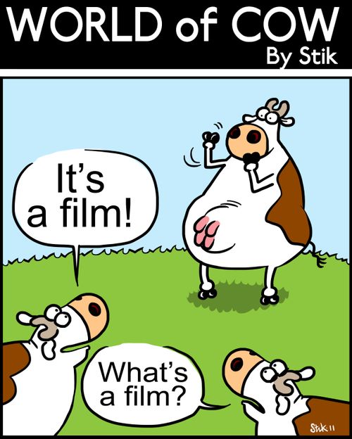 'It's a film!'... 'What's a film?'