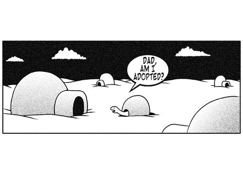 'Dad, am I adopted?'