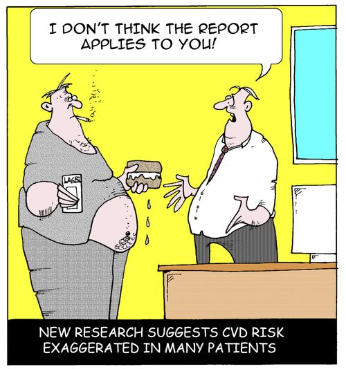 'I don't think the report applies to you.'