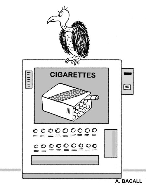 Cigarettes danger.