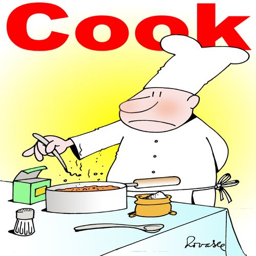 Cooking.