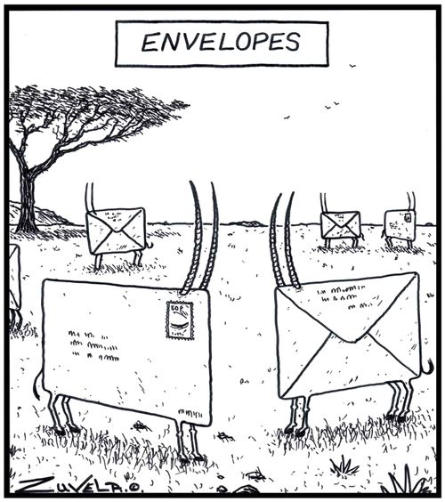 Envelopes.