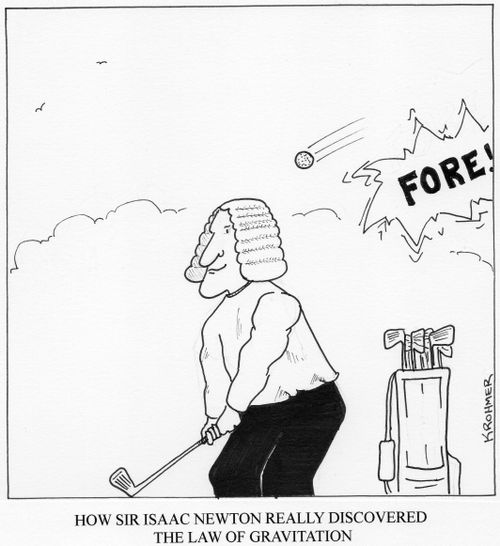 How Isaac Newton really discovered the law of gravity