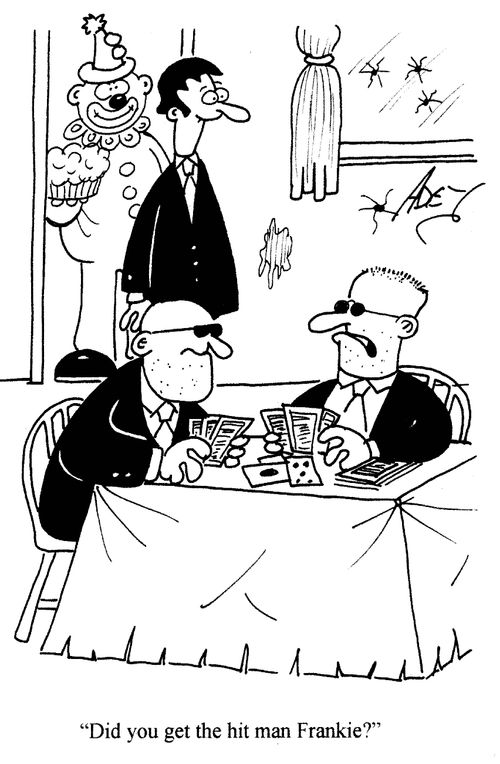 'Did you get the hit man Frankie?'