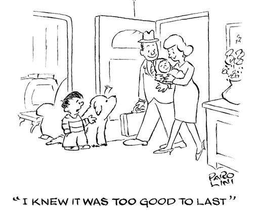 'I knew it was too good to last.'