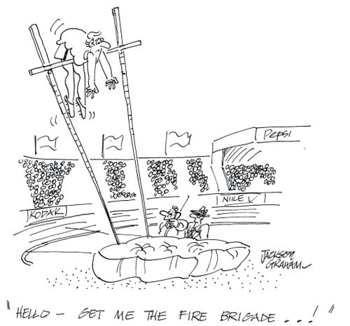 'Hello - get me the Fire Brigade...!'