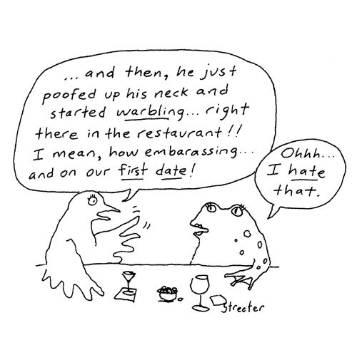 Warbling on the First Date