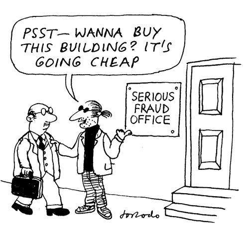 "Psst - wanna buy this building? It's going cheap."