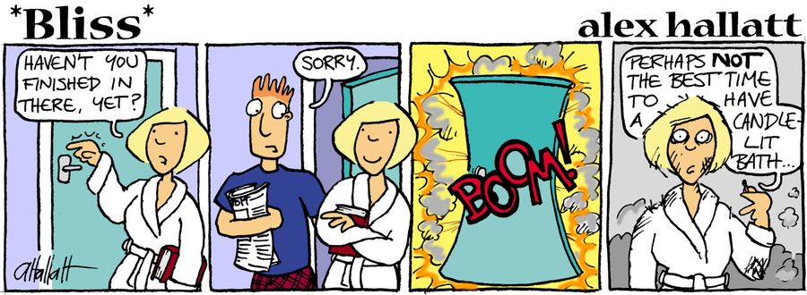 STRIP *Bliss* # 8 Methane build up in bathroom