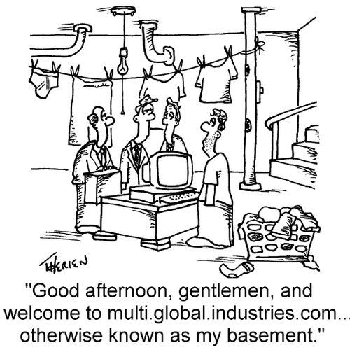"Good afternoon, gentlemen and welcome to multi global industries.com...."