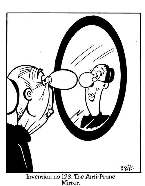 Invention No 123. The Anti-prune Mirror