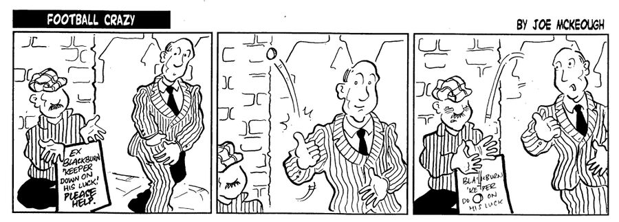 Football Crazy strip two