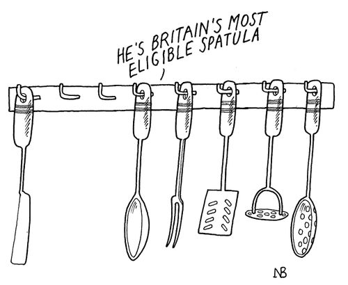 "He's Britains most eligible Spatula."