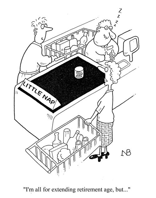 'I'm all for extending the retirement age, but...'